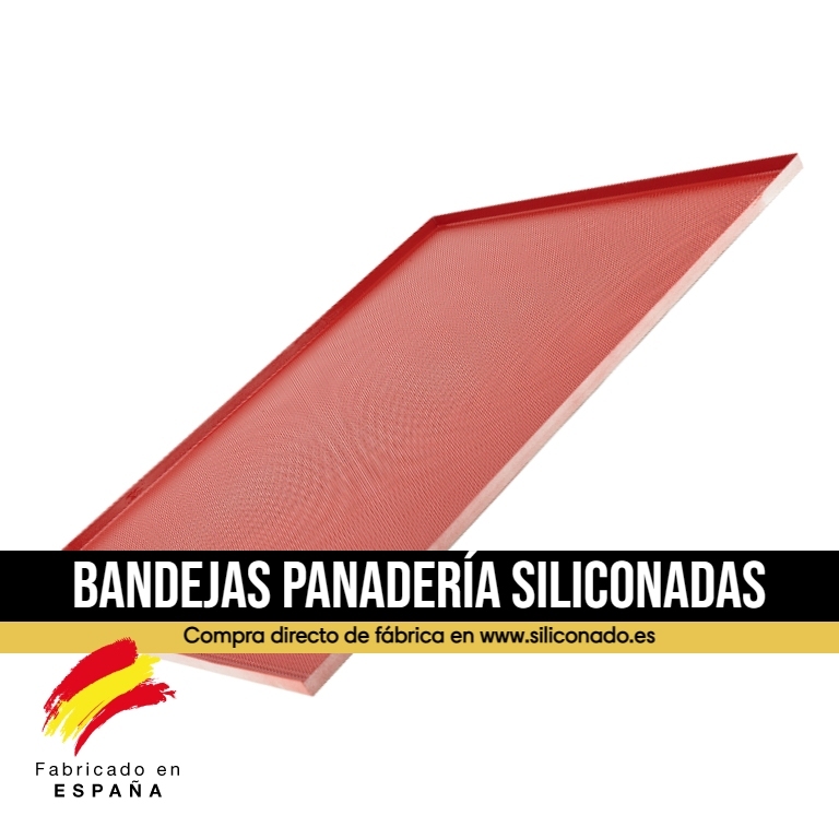 Bandeja plana boras siliconada