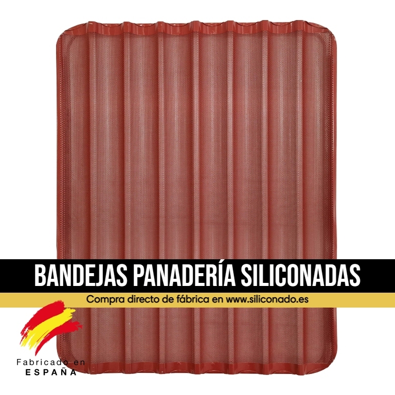 Bandeja acanalada  longitudinal panadería